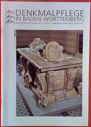 Bild des Verkufers fr Denkmalpflege in Baden Wrttemberg. Nachrichtenblatt des Landesdenkmalamtes, 31. Jahrgang, Heft 4 2002 zum Verkauf von biblion2