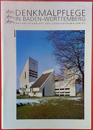 Bild des Verkufers fr Denkmalpflege in Baden Wrttemberg. Nachrichtenblatt des Landesdenkmalamtes, 33. Jahrgang, Heft 2 2004 zum Verkauf von biblion2