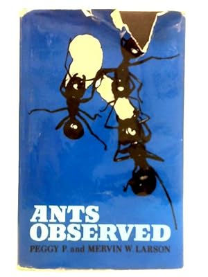 Immagine del venditore per Ants Observed venduto da World of Rare Books