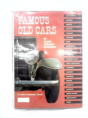 Image du vendeur pour Famous Old Cars mis en vente par World of Rare Books