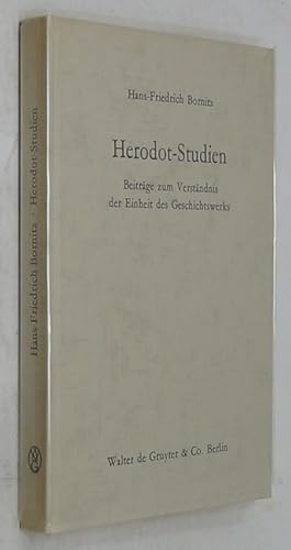 Seller image for Herodot-Studien: Beitrage zum Verstandnis der Einheit des Geschichtswerks for sale by Powell's Bookstores Chicago, ABAA