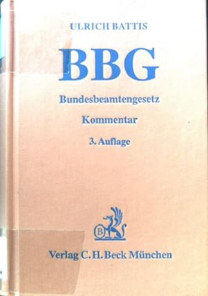 Seller image for Bundesbeamtengesetz. for sale by books4less (Versandantiquariat Petra Gros GmbH & Co. KG)