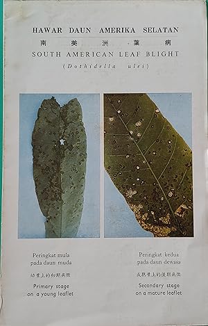 Imagen del vendedor de South American Leaf Blight (Dothidella ulei) a la venta por Shore Books