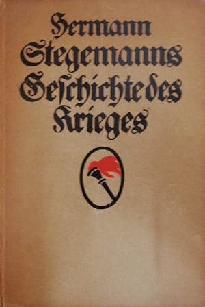 Immagine del venditore per Hermann Stegmanns Geschichte des Krieges. Vier Bnde. venduto da Buchhandlung Loken-Books