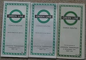 Imagen del vendedor de London Transport green line map 1966 a la venta por motorbooks