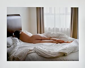 Girl on Bed, Shanghai, China, 2011. [Signierte Original-Farbfotografie/signed original colored ph...