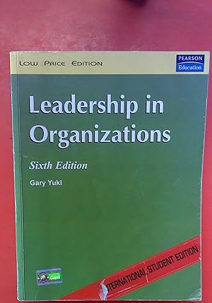 Bild des Verkufers fr Leadership in Organizations (Sixth Edition) zum Verkauf von biblion2