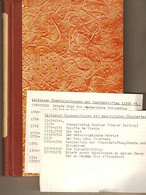 Die deutschen Theaterzeitschriften des achtzehnten Jahrhunderts (= Forschungen zur neueren Litera...