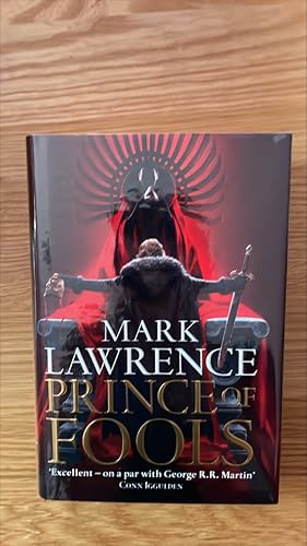 Imagen del vendedor de Prince of Fools (Red Queen?s War, Book 1). Signed, numbered /250 limited UK first edition, first printing a la venta por Signed and Delivered Books