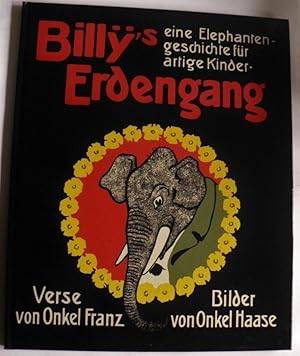 Image du vendeur pour Billys Erdengang. Eine Elefantengeschichte fr artige Kinder mis en vente par Antiquariat UPP