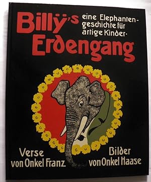 Image du vendeur pour Billys Erdengang. Eine Elefantengeschichte fr artige Kinder mis en vente par Antiquariat UPP