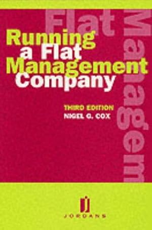 Imagen del vendedor de Running a Flat Management Company a la venta por WeBuyBooks