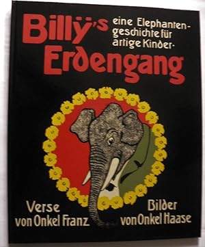 Immagine del venditore per Billys Erdengang. Eine Elefantengeschichte fr artige Kinder venduto da Antiquariat UPP