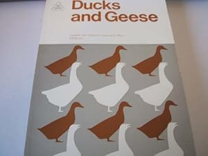 Bild des Verkufers fr Ducks and geese: 70 (MAFF reference books) zum Verkauf von WeBuyBooks