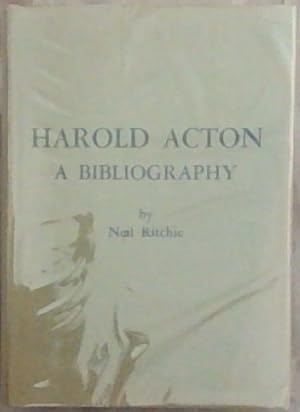 Imagen del vendedor de Harold Action: A Bibliography a la venta por Chapter 1