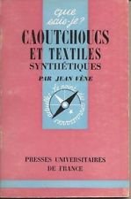 Bild des Verkufers fr Caoutchouc et textiles synthtiques zum Verkauf von Ammareal