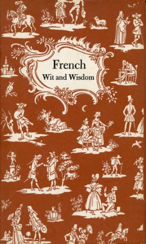 Seller image for French Wit & Wisdom for sale by Ammareal