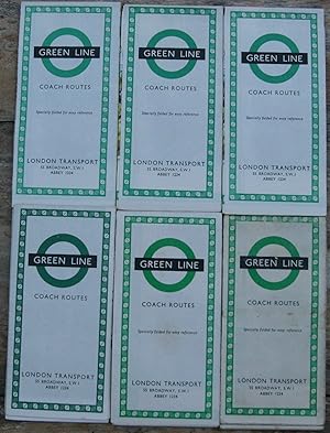 Imagen del vendedor de London Transport green line map 1968 a la venta por motorbooks