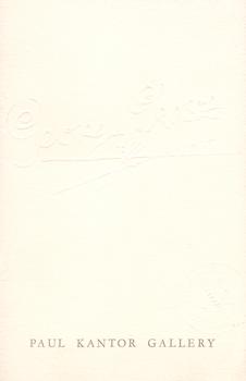 Immagine del venditore per Drawings and Watercolors by George Grosz. Exhibition at Paul Kantor Gallery, 1-26 June 1964. venduto da Wittenborn Art Books