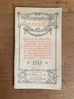 THE CONGREGATIONALIST MANUAL FOR 1888