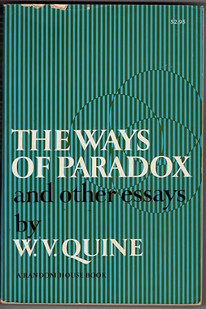 The Ways of the Paradox and Other Essays