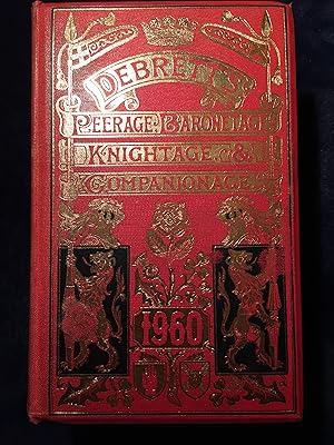 Imagen del vendedor de Debrett's Peerage and Baronetage Knightage and Companionage 1960 a la venta por Book Bungalow