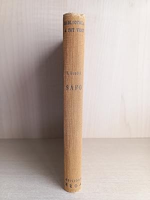 Seller image for Safo. Costums Parisencs. Alfons Daudet. Proa, a tot vent 45, primera edicin, 1932. for sale by Bibliomania