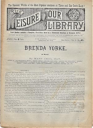 Imagen del vendedor de Brenda Yorke in The Leisure Hour Library a la venta por Legacy Books II