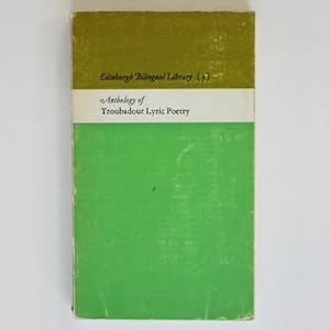 Anthology of Troubadour Lyric Poetry