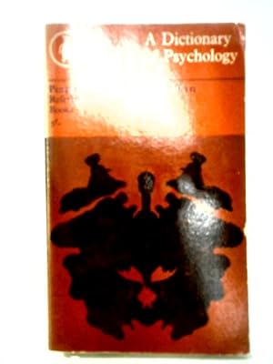 Seller image for A Dictionary of Psychology (Psychiatry) for sale by World of Rare Books