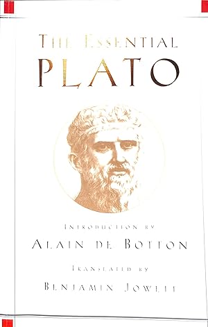 Seller image for Plato, Translated by Benjamin Jowett, with M. J. Knight, Introduction by Alain de Botton, for sale by WeBuyBooks