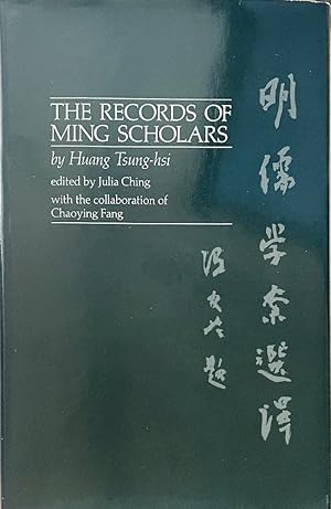 Seller image for The Records of Ming Scholars (English and Chinese Edition) for sale by Last Word Books
