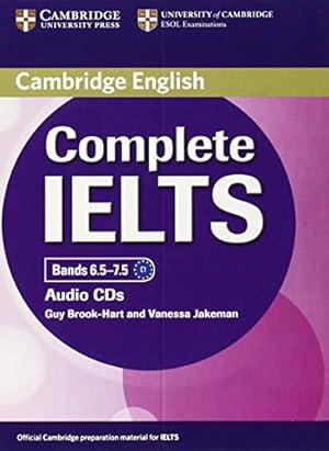 Imagen del vendedor de Complete IELTS Bands 6.5-7.5 Class Audio CDs (2) by Brook-Hart, Guy, Jakeman, Vanessa [Audio CD ] a la venta por booksXpress