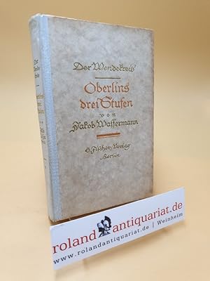 Bild des Verkufers fr Der Wendekreis - Zweite Folge Oberlins drei Stufen, Sturreganz zum Verkauf von Roland Antiquariat UG haftungsbeschrnkt