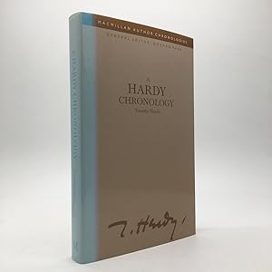 Seller image for A HARDY CHRONOLOGY for sale by Any Amount of Books