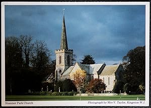 Image du vendeur pour Stanmer Park Church Sussex Postcard mis en vente par Postcard Anoraks