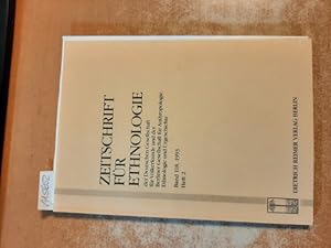 Bild des Verkufers fr Zeitschrift fr Ethnologie, Band 118, 1993, Heft 2, Herausgegeben im Auftrag der Deutschen Gesellschaft fr Vlkerkunde und der Berliner Gesellschaft fr Anthropologie, Ethnologie und Urgeschichte. zum Verkauf von Gebrauchtbcherlogistik  H.J. Lauterbach