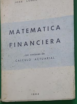 Seller image for Matemtica financiera for sale by Librera Alonso Quijano