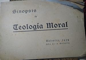 SINOPSIS DE TEOLOGÍA MORAL