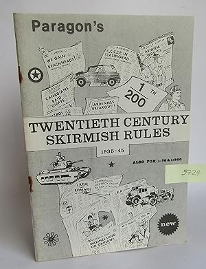 Twentieth Century Skirmish Rules 1935-45