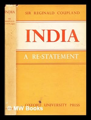 Seller image for India : a re-statement / Sir Reginald Coupland for sale by MW Books Ltd.