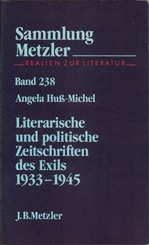 Imagen del vendedor de Literarische und politische Zeitschiften des Exils 1933-1945. a la venta por La Librera, Iberoamerikan. Buchhandlung