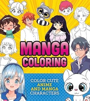 Seller image for Manga Coloring Book (Paperback) for sale by Grand Eagle Retail