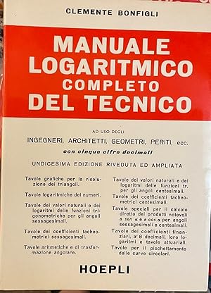 Manuale logaritmico completo del tecnico