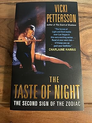Imagen del vendedor de The Taste of Night (Sign of the Zodiac, Book 2) a la venta por Druid City Vintage