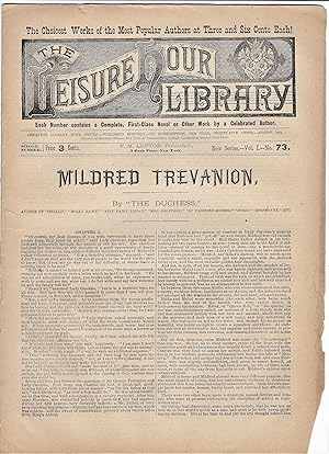 Seller image for Mildred Trevanion in The Leisure Hour Library for sale by Legacy Books II