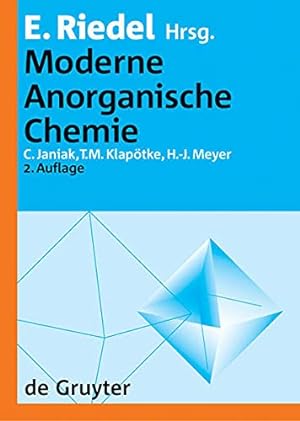 Bild des Verkufers fr Moderne Anorganische Chemie. zum Verkauf von WeBuyBooks