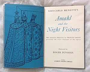 Seller image for Amahl and The Night Visitors for sale by WeBuyBooks