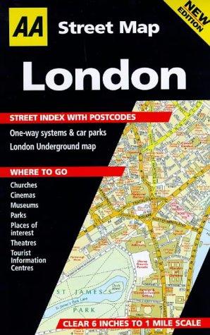 Image du vendeur pour Street Map London (AA Maps) mis en vente par WeBuyBooks