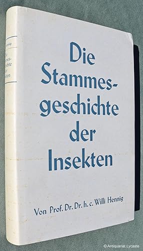 Die Stammesgeschichte der Insekten.